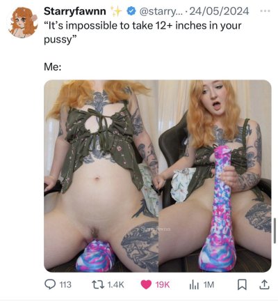 Watch Starryfawnn ✨'s leaked NSFW photo on TwXstars