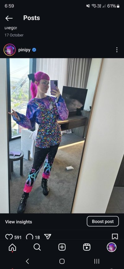 Watch Rosie ★ Pinipy 🇦🇺's leaked NSFW photo on TwXstars