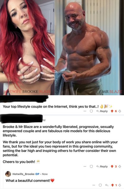 Watch Hotwife Brooke Blaze's leaked NSFW photo on TwXstars