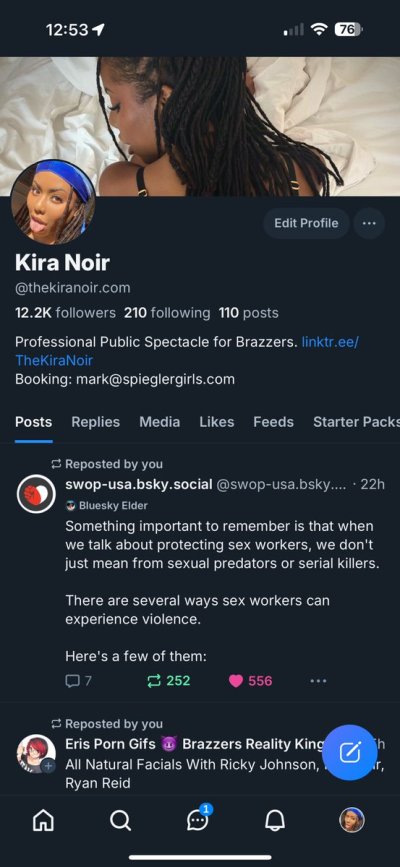 Watch Kira Noir's leaked NSFW photo on TwXstars