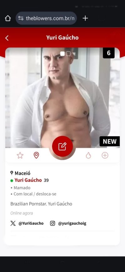 Watch YURI GAÚCHO's leaked NSFW photo on TwXstars