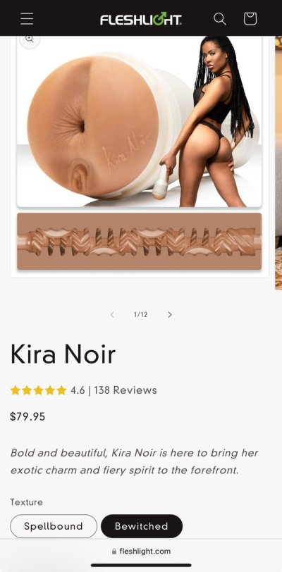 Watch Kira Noir's leaked NSFW photo on TwXstars