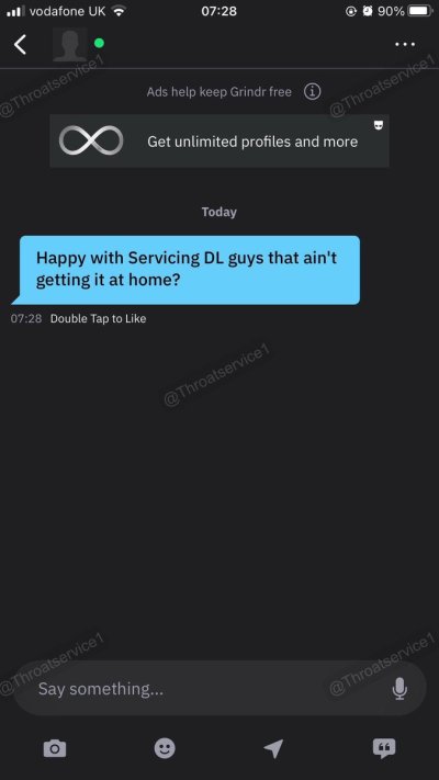 Watch Throat Service💦's leaked NSFW photo on TwXstars