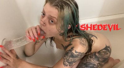 Watch She Devil 😈's leaked NSFW photo on TwXstars