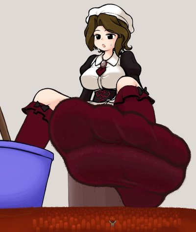 Watch Giantess Beatrice's leaked NSFW photo on TwXstars