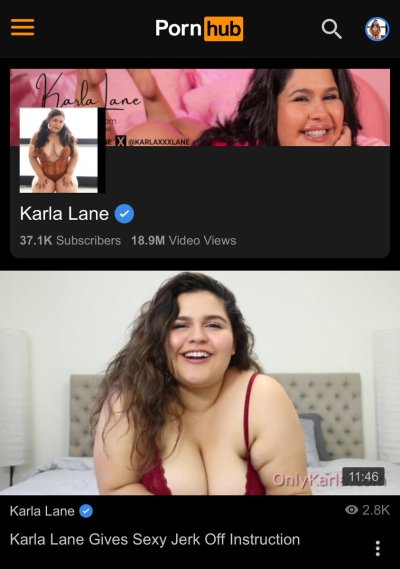 Watch OnlyKarlaLane's leaked NSFW photo on TwXstars