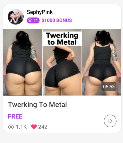 Watch Persephone ♥'s leaked NSFW photo on TwXstars