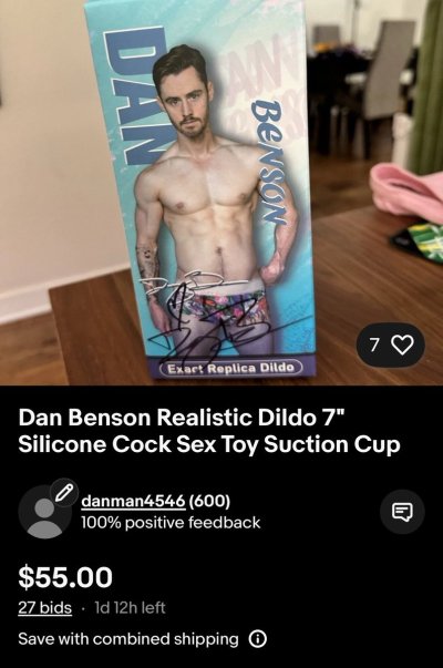 Watch Dan Benson's leaked NSFW photo on TwXstars