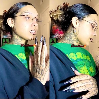 Watch REBELLIOUS🧙🏽‍♀️🔮⚡️🪄's leaked NSFW photo on TwXstars